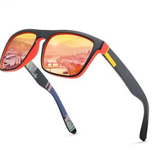 Polarized Sunglasses Men Driver Shades Male Vintage Sun Glasses For Men Women Square Mirror Summer