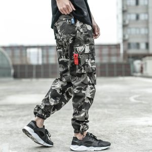 Men Jeans Casual Pants High Street Youth Style Jogger Pants Balplein Brand Loose Fit Jeans Men Cargo Pants