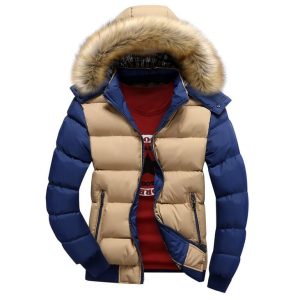 Men's Winter Warm Down Jackets And Coats Men Windproof Thick Veste Man Breathable Cotton-Padded Casual Bomber Jacket