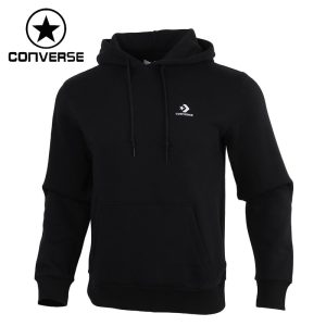Original New Arrival Converse Embroidered Star Chevron Pullover Hoodie BB Men's Pullover Hoodies Sportswear