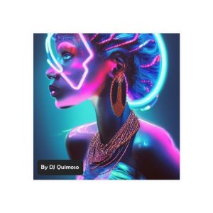 Cyber African Woman 6 Matte Paper Poster