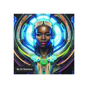 Cyber African Woman 2 Matte Paper Poster