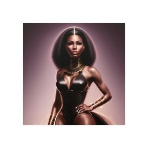 The Nubian Royalty 90 Matte Paper Poster