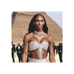The Nubian Royalty 6 Matte Paper Poster
