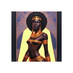 The Nubian Royalty 87 Matte Paper Poster