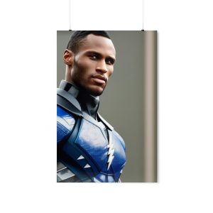 The Black Superheroes 15 Matte Vertical Posters