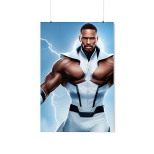 The Black Superheroes 21 Matte Vertical Posters