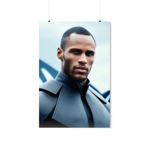 The Black Superheroes 16 Matte Vertical Posters