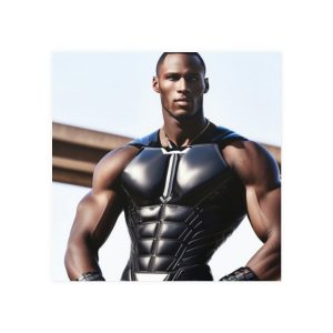 The Black Superheroes 19 Matte Paper Poster