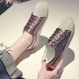 Women's Sneakers Bling Korean Luxury