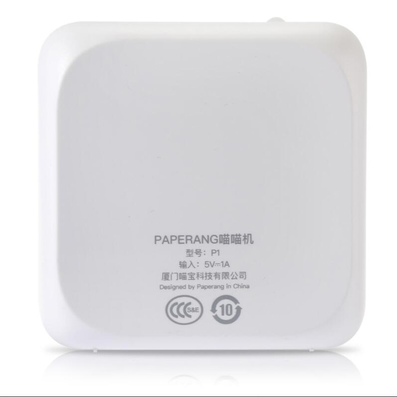 PAPERANG P1 Portable Bluetooth 4.0 Printer Thermal Photo Printer Phone Wireless Connection Printer 1000mAh Lithium-ion Batter - Image 6