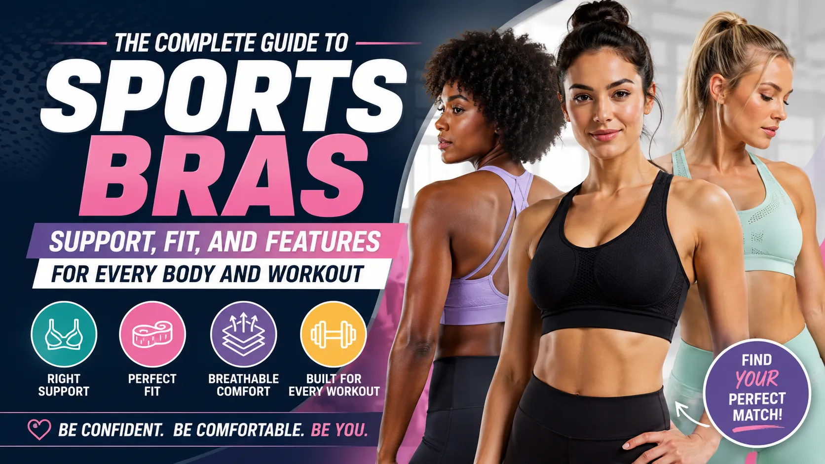 The Complete Guide to Sports Bras: Support, Fit, and Features for Every Body and Workout